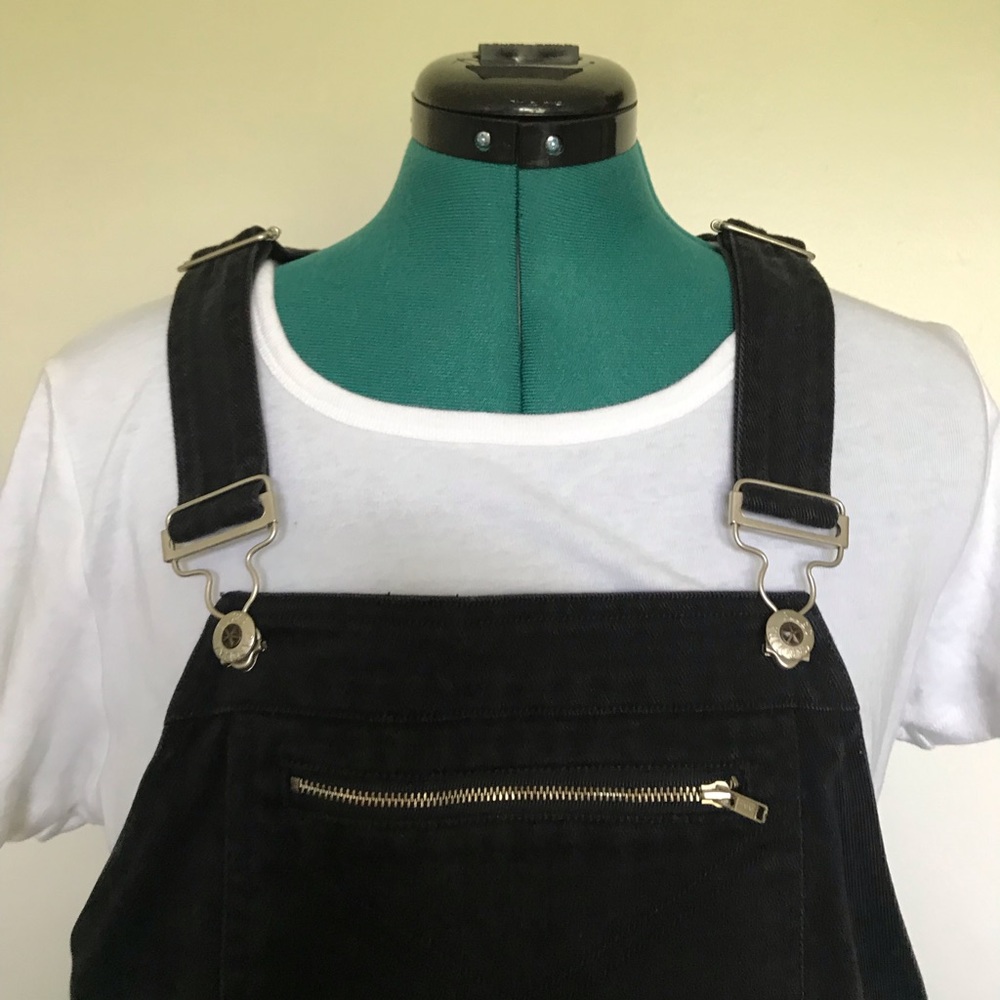 black short overalls